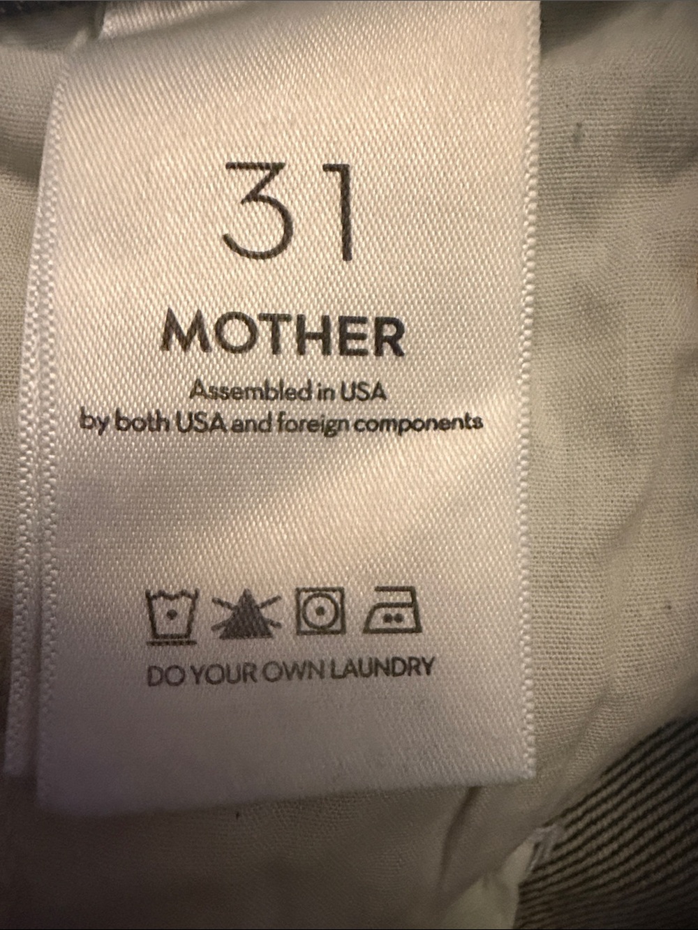 Mother Superior The Lasso Sneak High Waist Wide Leg Jeans Size 31 - Picture 5 of 6